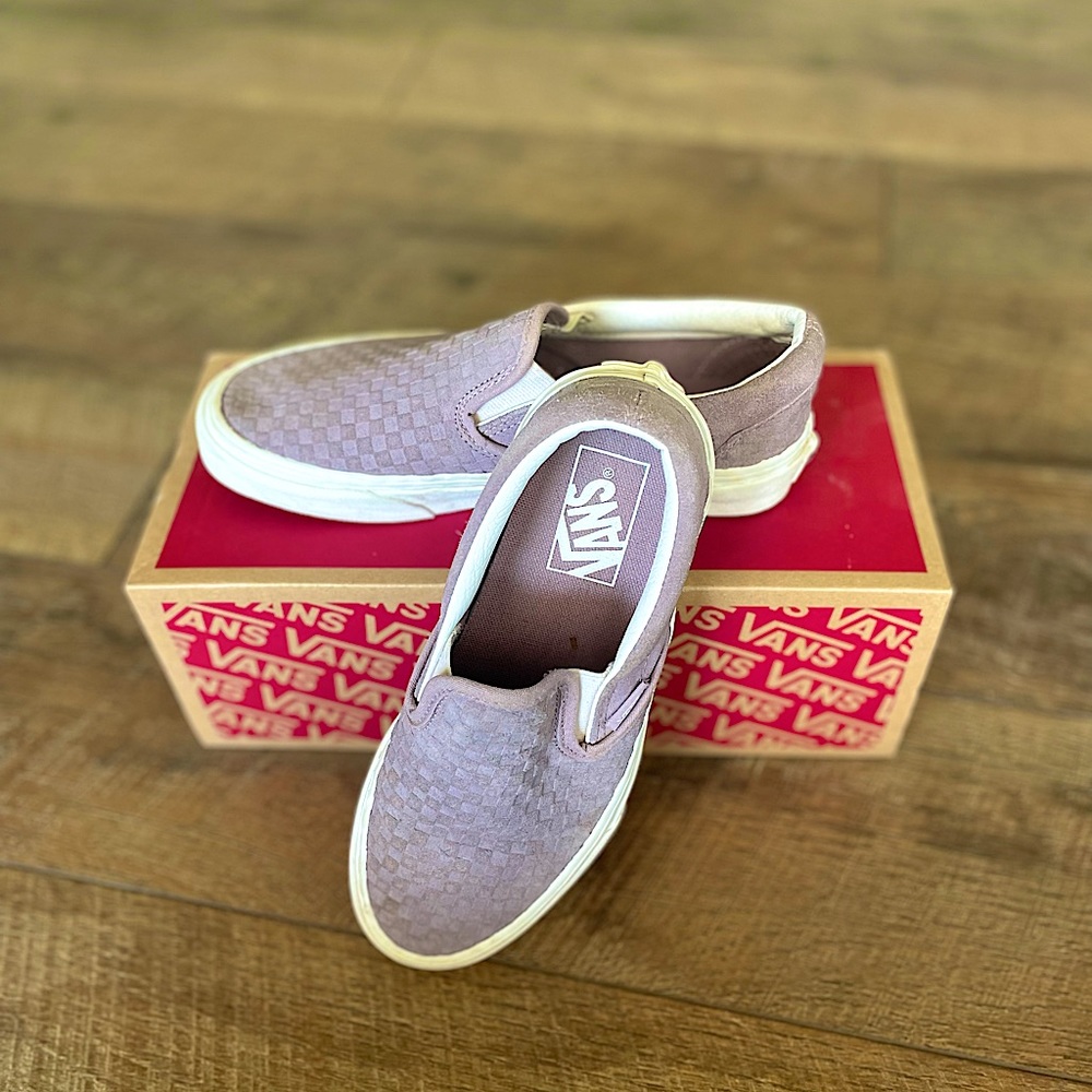 Cute lavender Vans